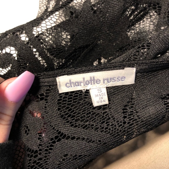 Black Lace Dress - Picture 3 of 3